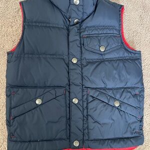 Lands’ End Kids Navy Blue Puffer Vest